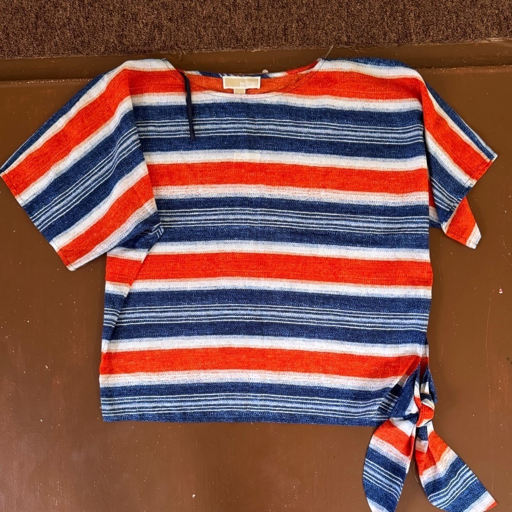 Michael Kors oversized striped shirt - Women’s Small NWT